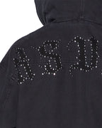Mens Bomber Jacket Stud Black Regular Jackets - Black