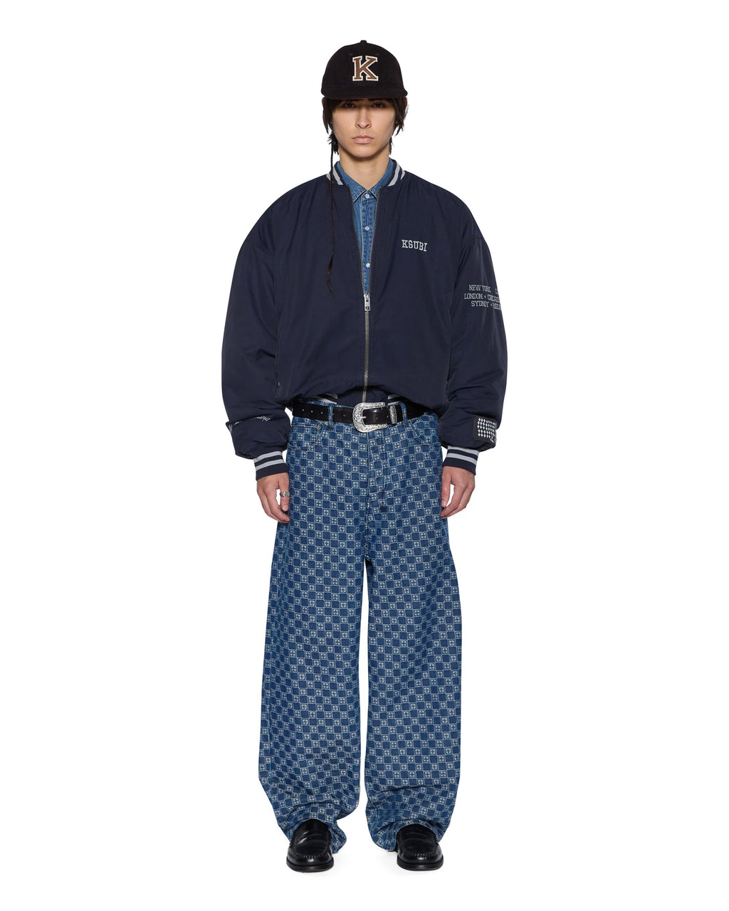 Mens Royalty Ma-1 Bomber Navy Regular Jackets - Navy