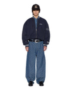 Mens Royalty Ma-1 Bomber Navy Regular Jackets - Navy