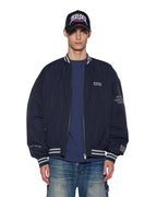 Mens Royalty Ma-1 Bomber Navy Regular Jackets - Navy