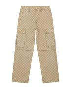 Mens Box Fugitive Cargo Pant Tan Relaxed Pants - Tan
