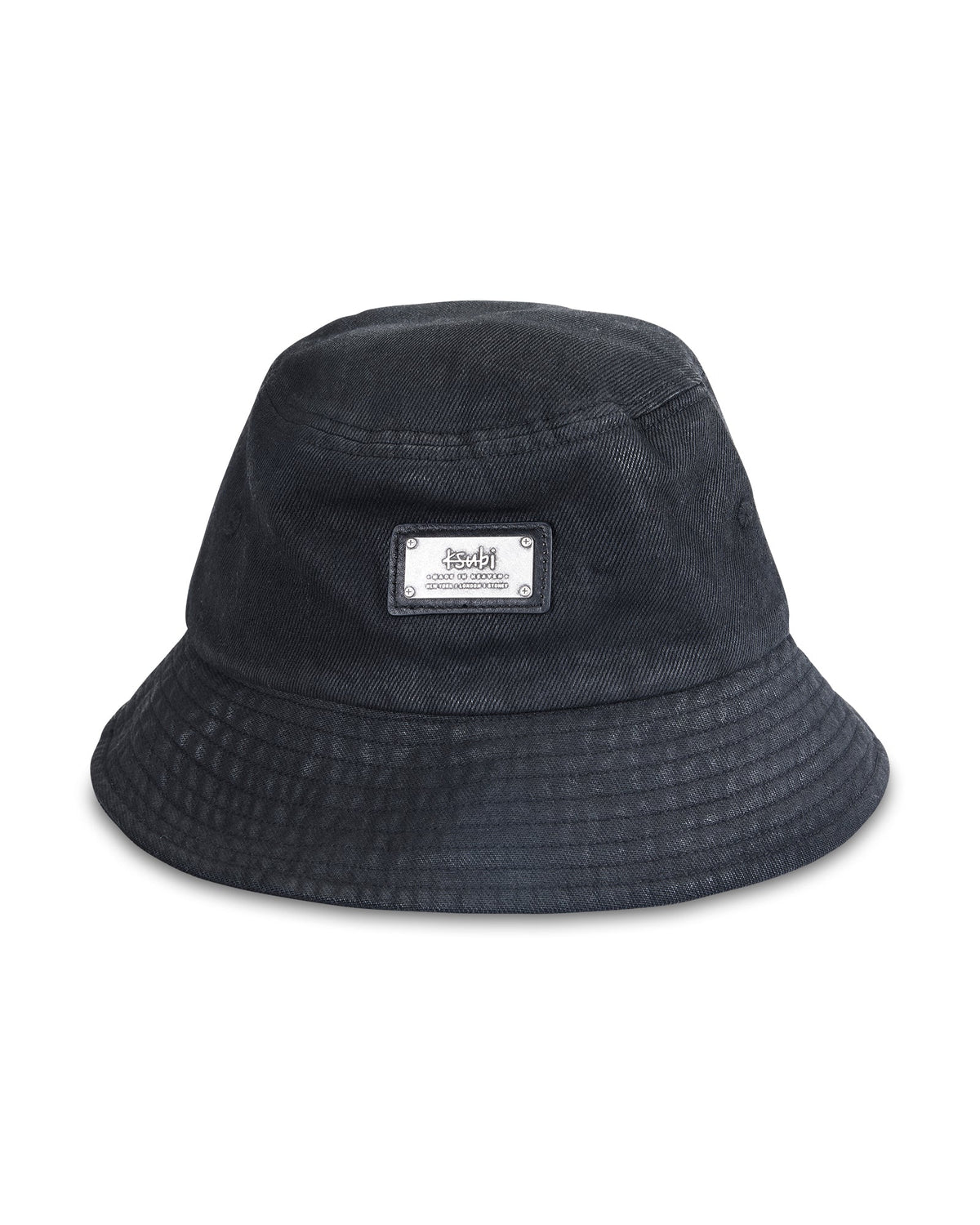 Plated Bucket Hat Backstage Black Regular Headwear - Black