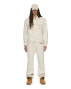 Mens Ksubi X Alice Hollywood Toro Ivory Bootcut Denim Jeans - Beige