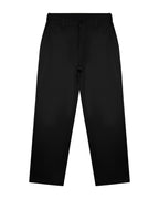 Mens Rival Chino Trouser Black Straight Pants - Black