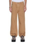 Mens Rival Chino Trouser Driftwood Straight Pants - Tan