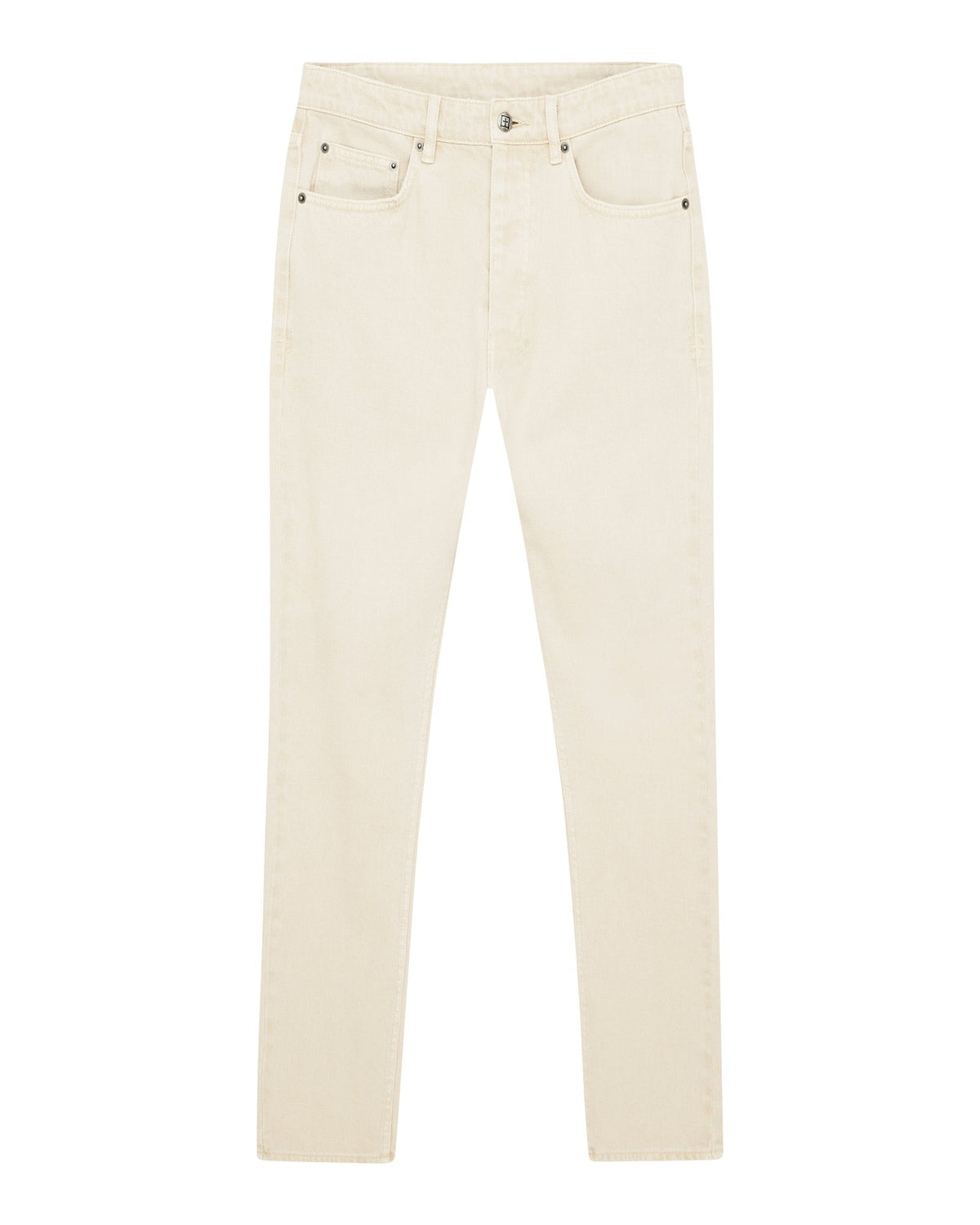 Mens Chitch 1999 Ivory Slim Denim Jeans - Beige