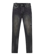 Mens Chitch 1999 Torqued Black Slim Denim Jeans - Black