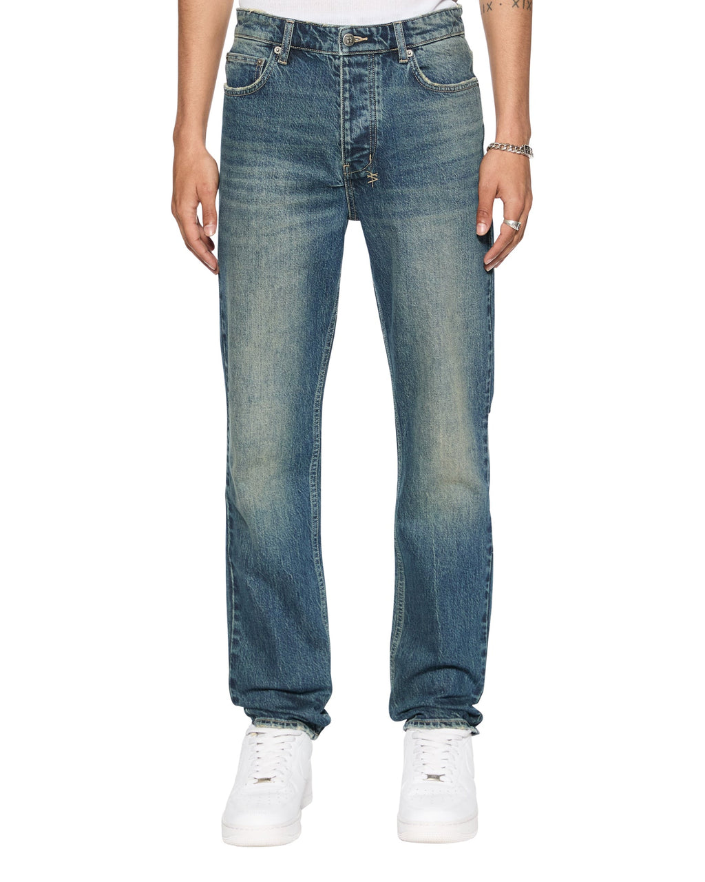 Mens Chitch Gasoline Slim Denim Jeans - Denim