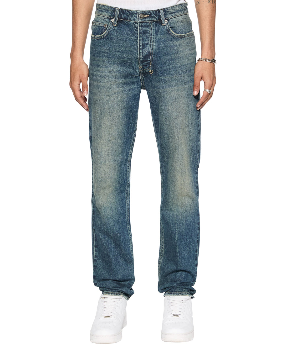 Mens Chitch Gasoline Slim Denim Jeans - Denim