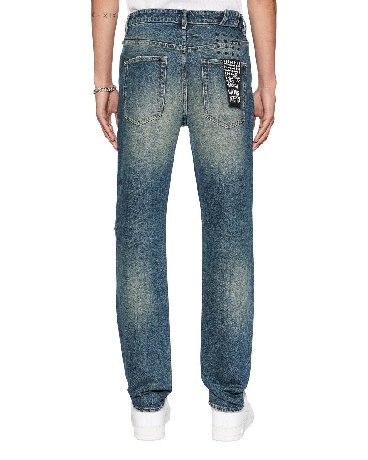 Mens Chitch Gasoline Slim Denim Jeans - Denim
