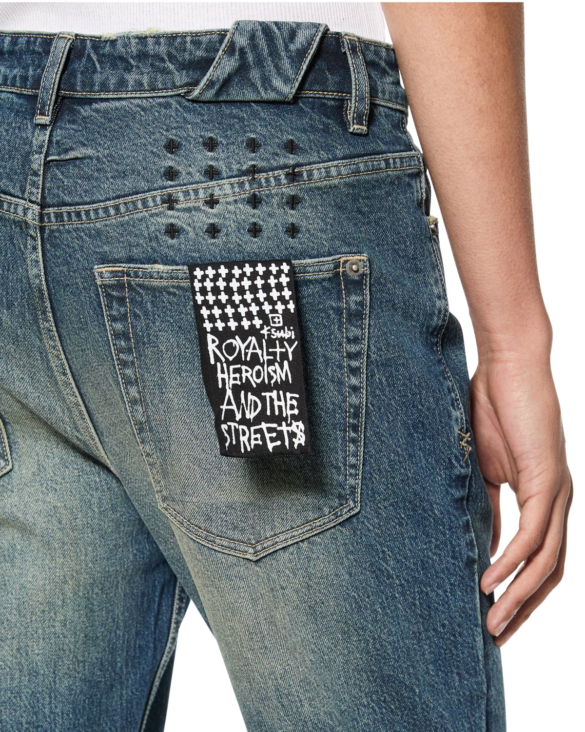 Mens Chitch Gasoline Slim Denim Jeans - Denim