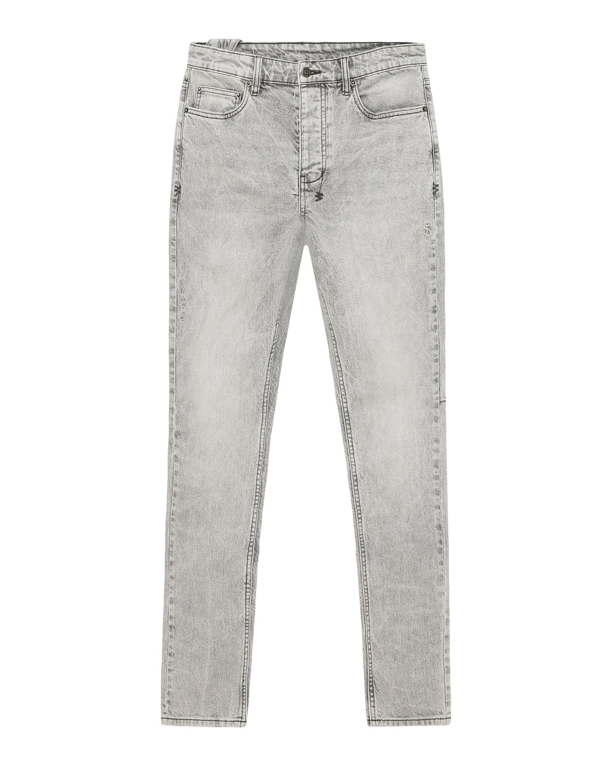 Mens Chitch Jupiter Skrawl Slim Denim Jeans - Grey
