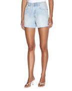 Womens Rise N Hi Drift Fitted Walkshorts - Denim