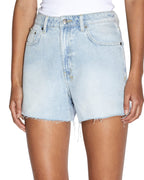 Womens Rise N Hi Drift Fitted Walkshorts - Denim