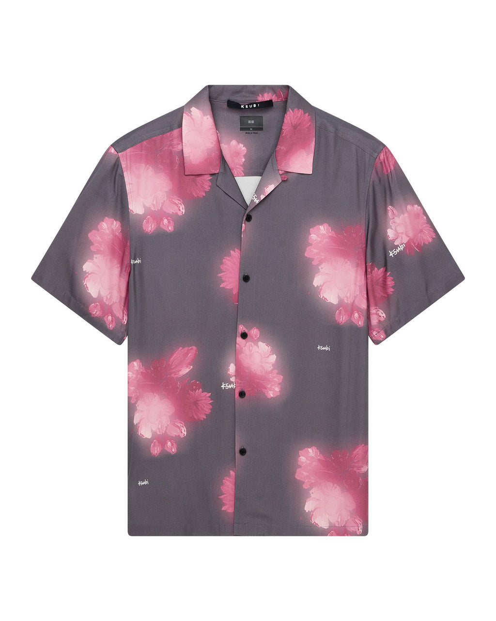 Mens Cursed Resort Ss Shirt Black Regular Shirts - Black
