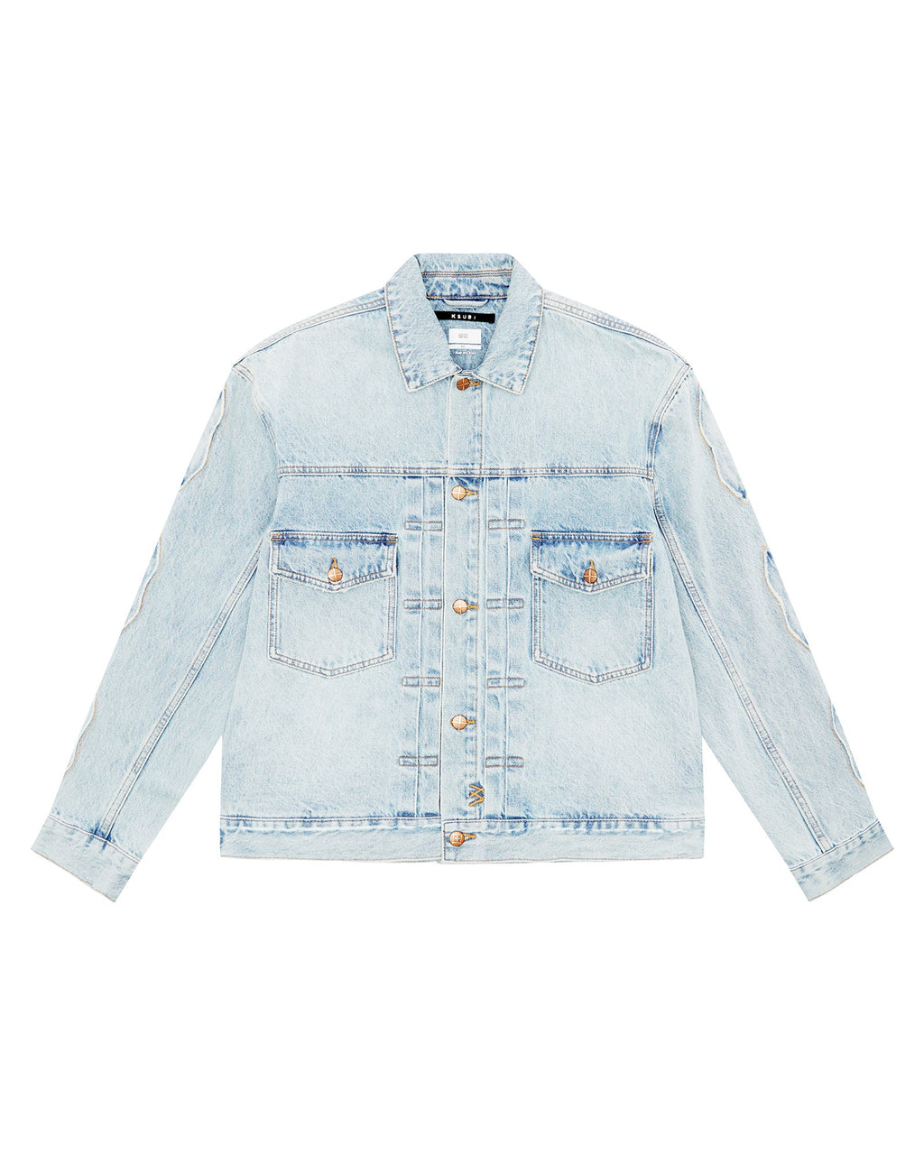 Mens Doubledown Oh G Jacket Paragon Kraft Oversized Jackets - Denim