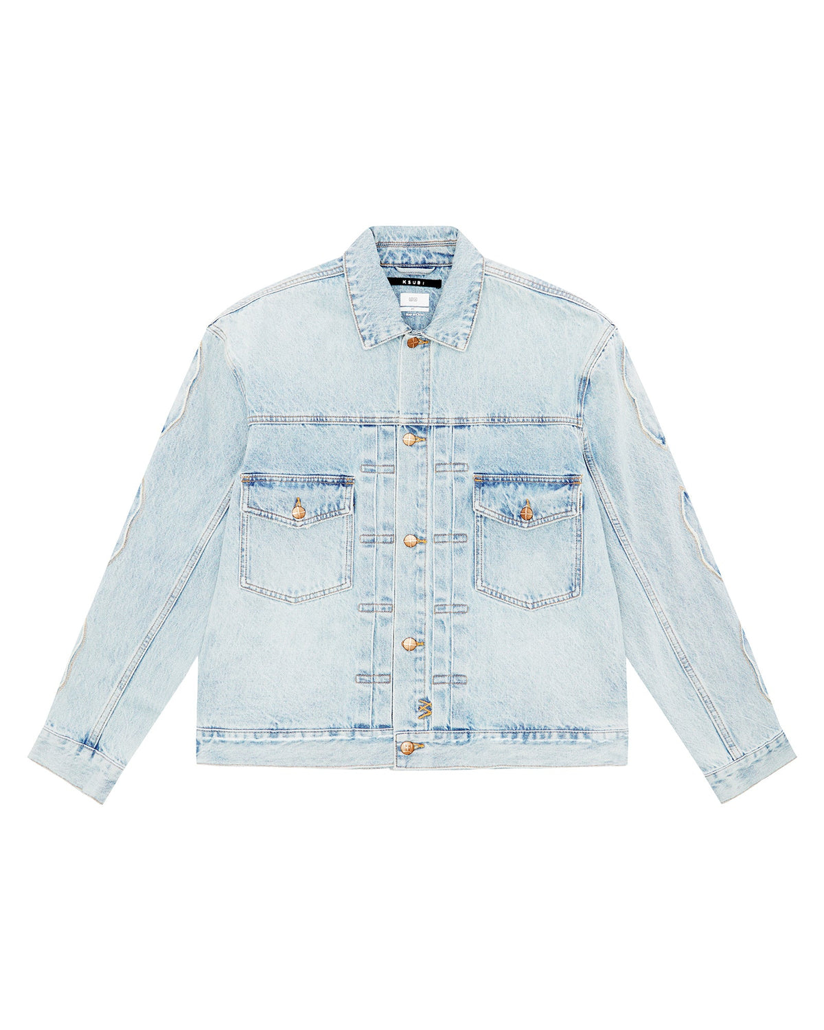 Mens Doubledown Oh G Jacket Paragon Kraft Oversized Jackets - Denim