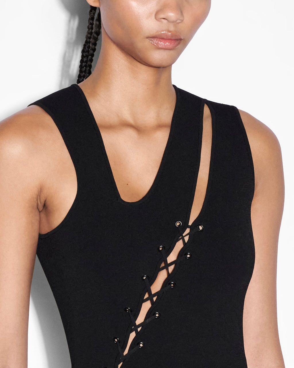 Womens Fantasy Dress Black Fitted Dresses - Black