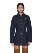 Womens Contour Dress Original Regular Dresses - Denim
