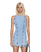 Womens Phillipa Dress Flight Blue Regular Dresses - Denim