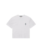 Mens Effect Ekcess Pocket Ss Tee Tru White Oversized Tees - White