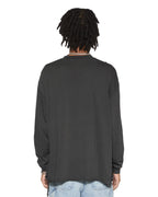 Mens Electric Ekcess Ls Tee Old Black Oversized Tees - Black