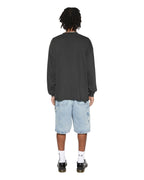 Mens Electric Ekcess Ls Tee Old Black Oversized Tees - Black