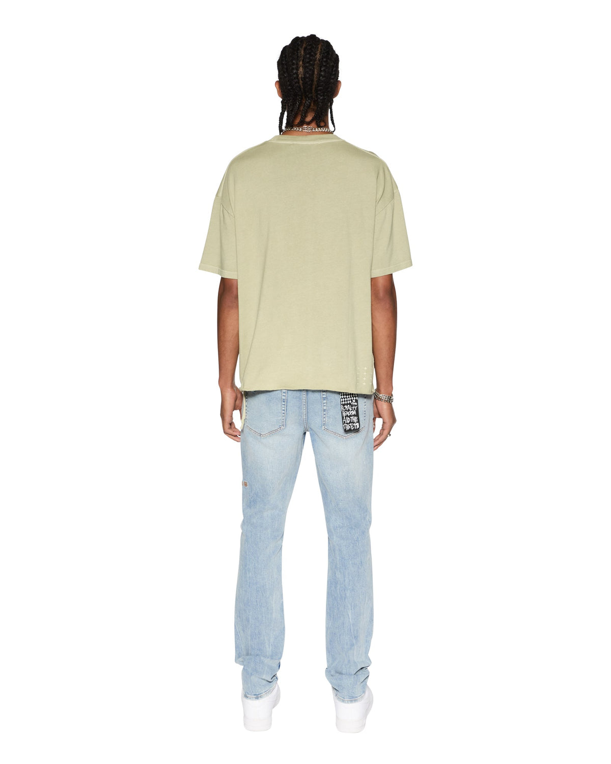 Mens Est Pocket Ss Tee Grass Regular Tees - Green