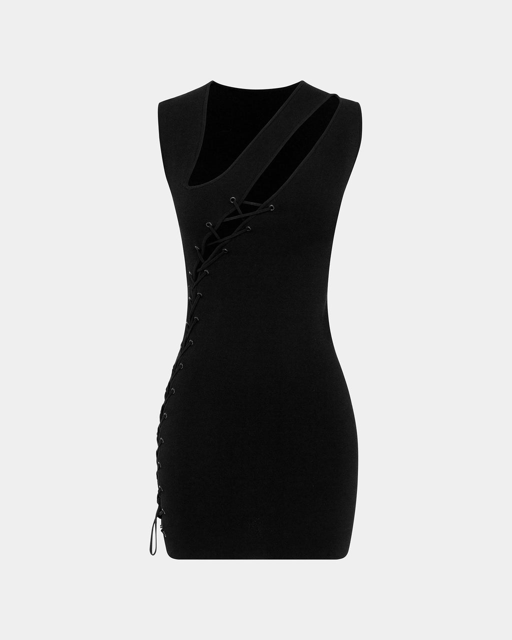 Womens Fantasy Dress Black Fitted Dresses - Black