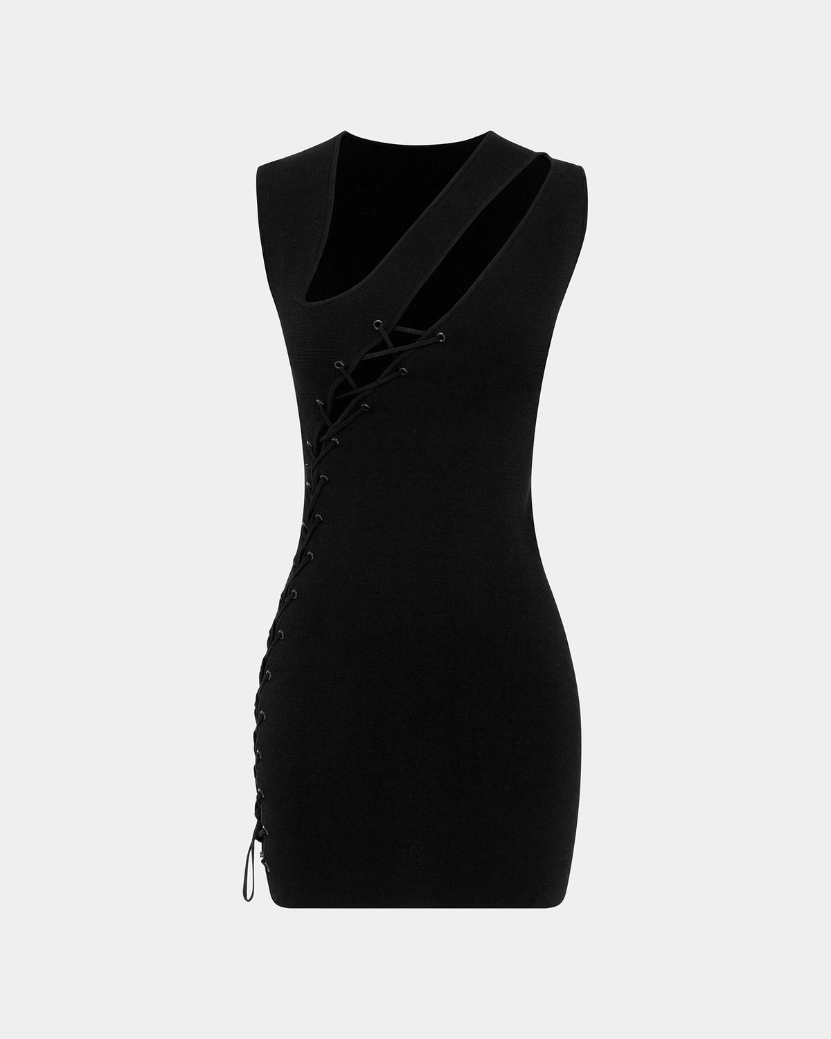 Womens Fantasy Dress Black Fitted Dresses - Black