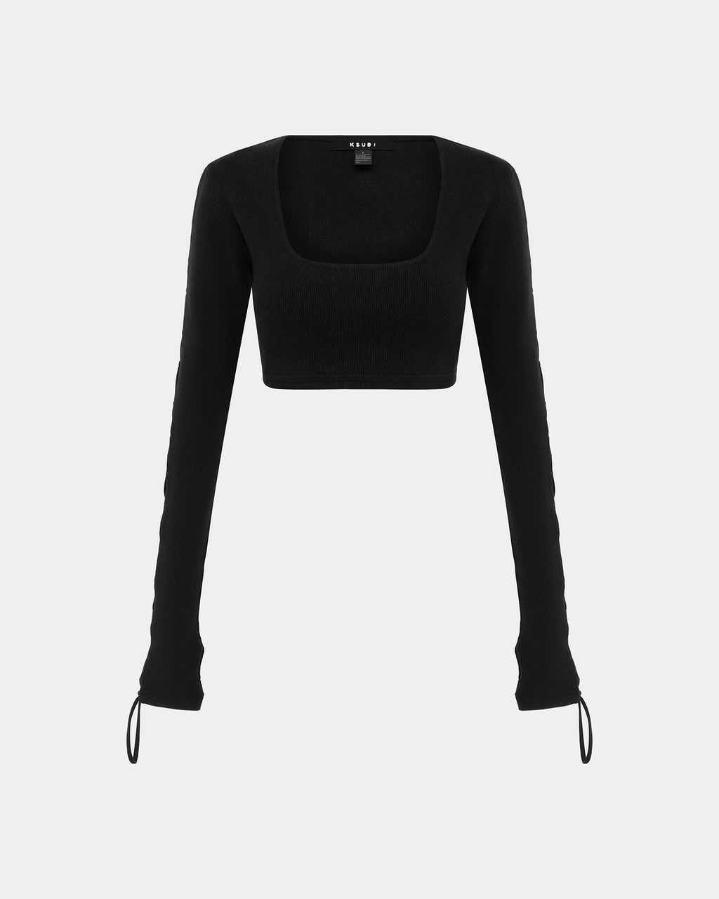 Womens Fantasy Top Black Fitted Fashion Tops - Black