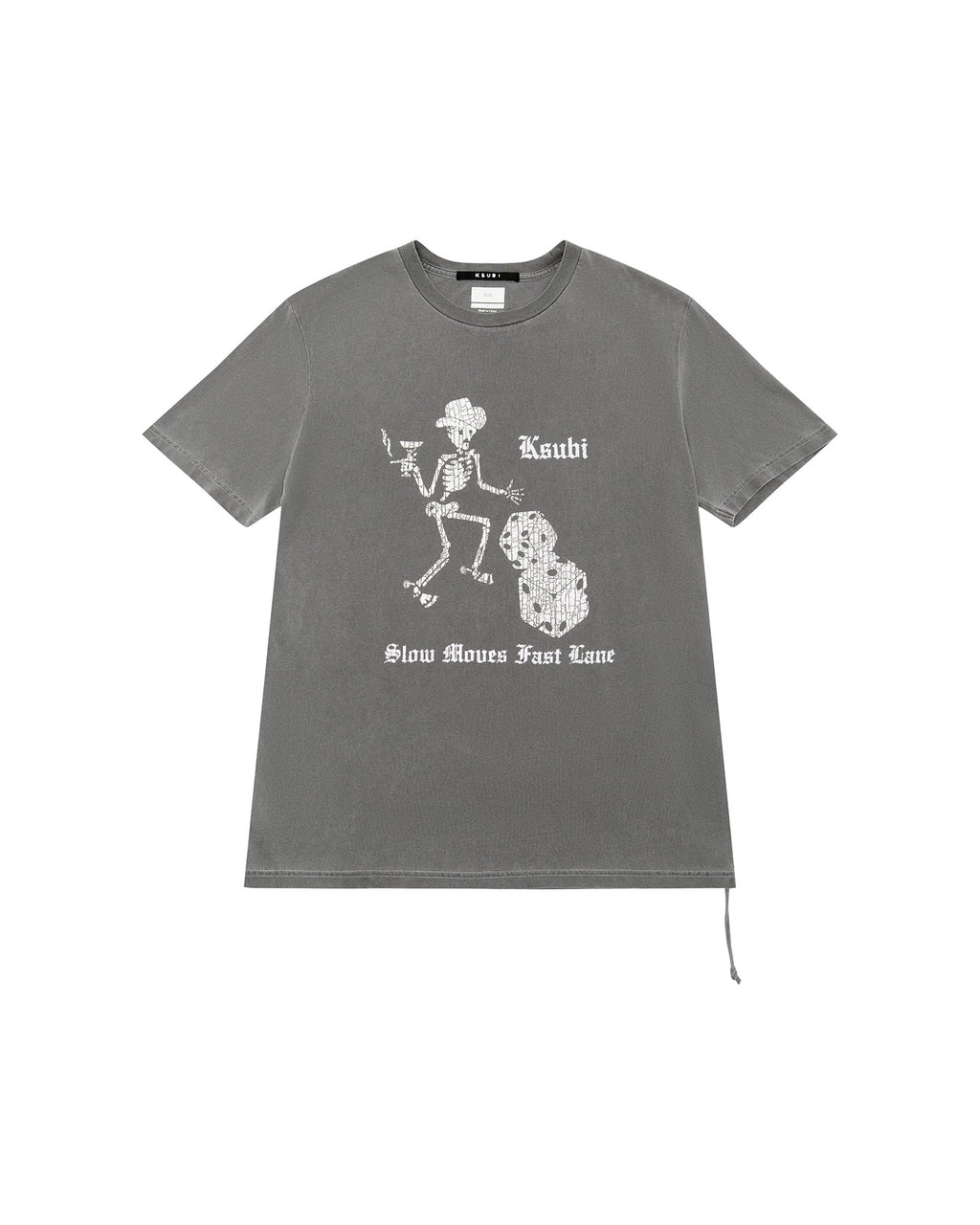 Mens Fast Moves Kash Ss Tee Smash Black Regular Tees - Black