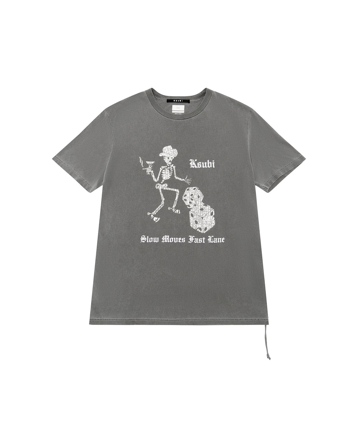 Mens Fast Moves Kash Ss Tee Smash Black Regular Tees - Black