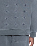 Mens 4x4 Paise Biggie Hoodie Charcoal Regular Fleece - Grey