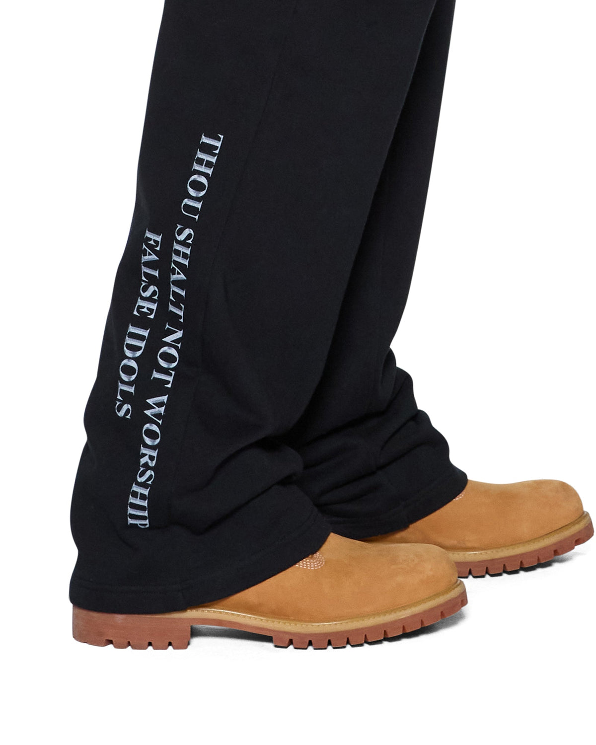 Mens False Idols Synthesis Trak Pant Jet Black Regular Pants - Black