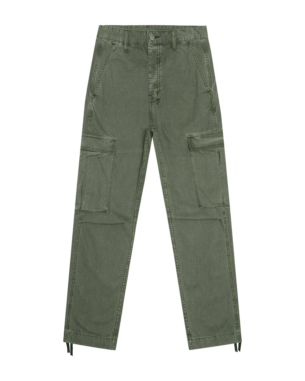 Mens Fugitive Cargo Pant Forest Relaxed Pants - Green