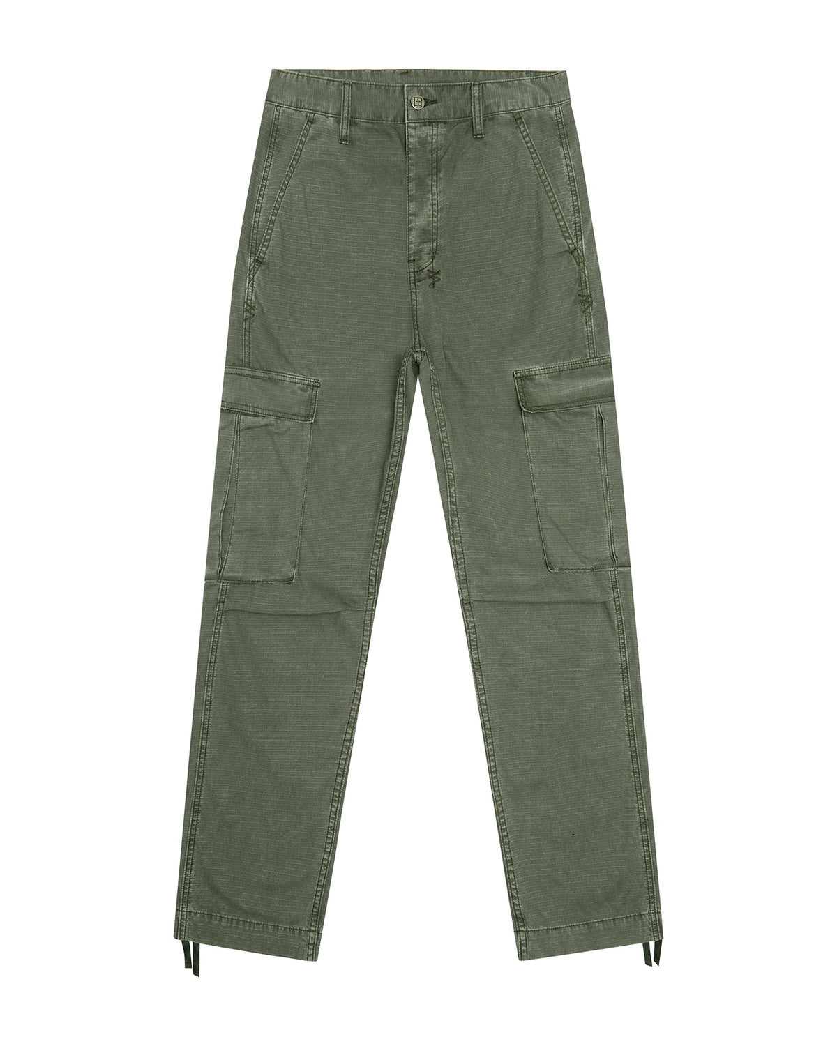 Mens Fugitive Cargo Pant Forest Relaxed Pants - Green