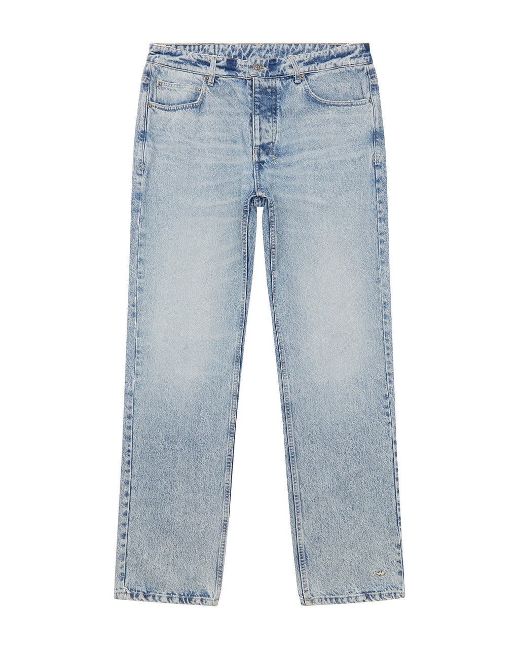 Mens Hazlow Champagne Straight Denim Jeans - Denim