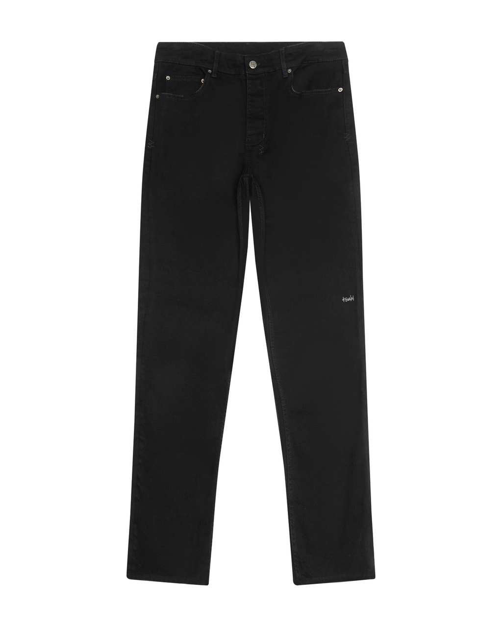 Mens Hazlow Black Jack Straight Denim Jeans - Black
