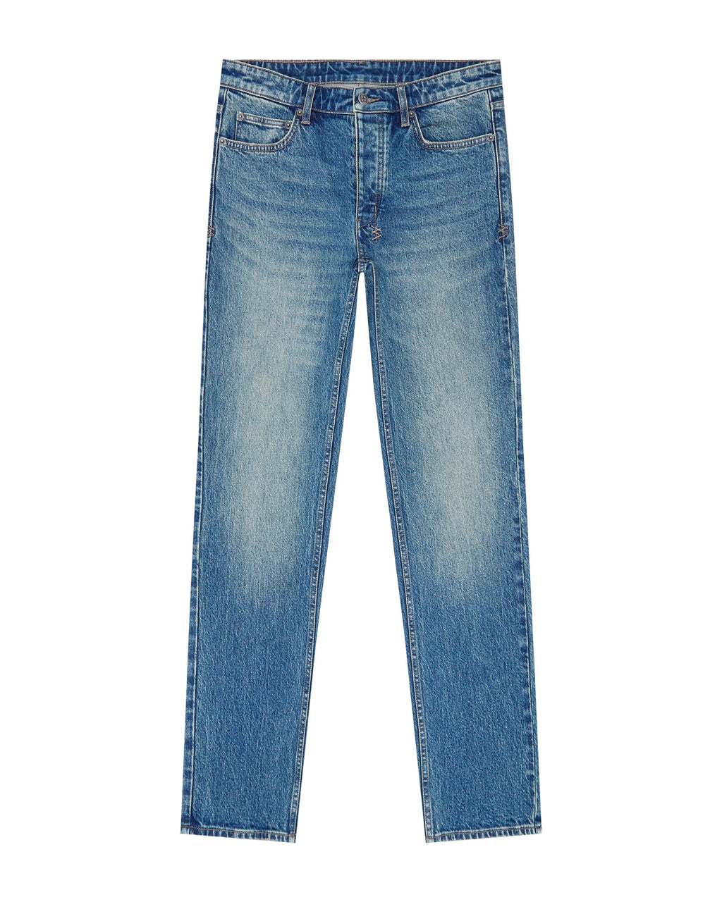 Mens Hazlow Chronicle Straight Denim Jeans - Denim