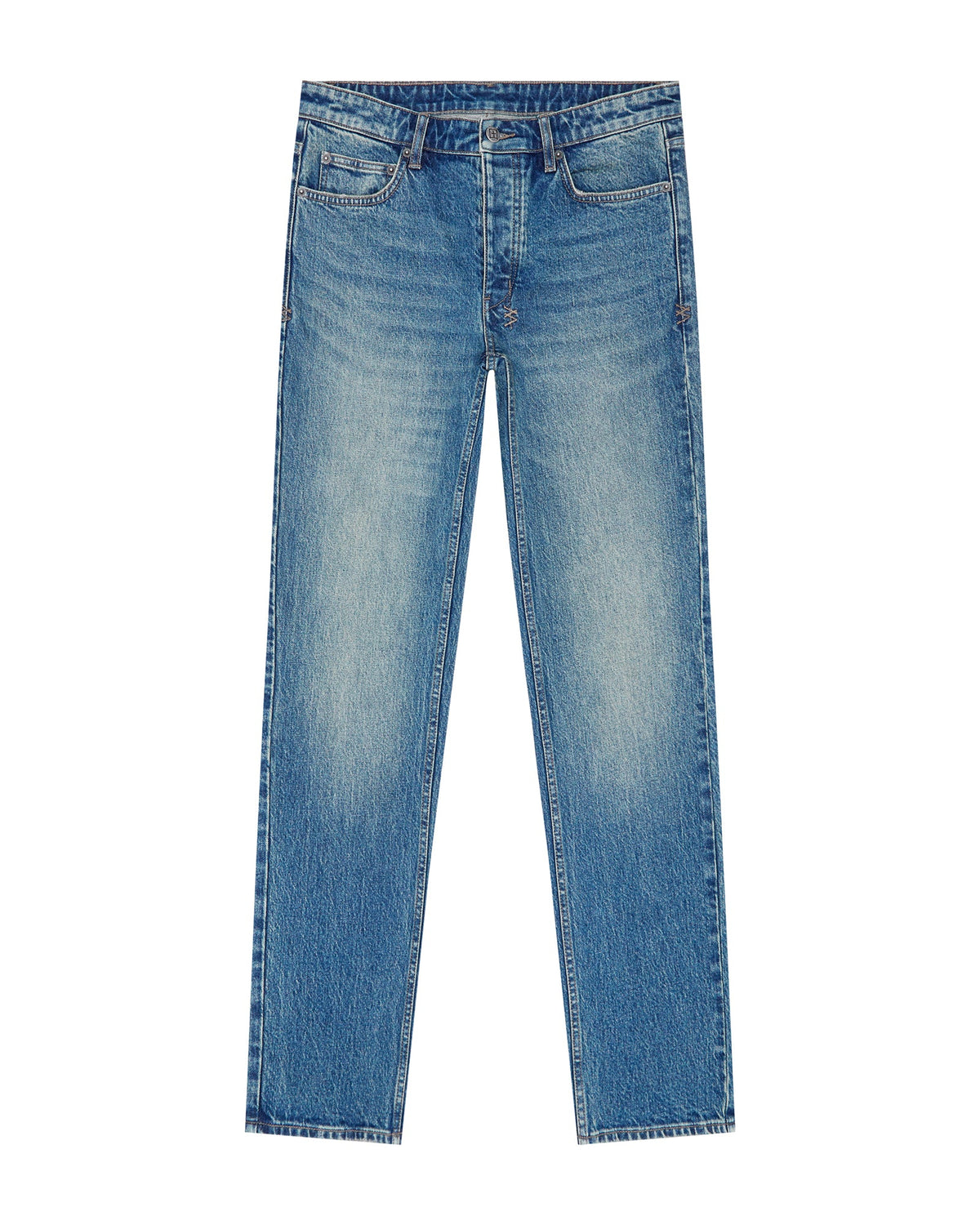 Mens Hazlow Chronicle Straight Denim Jeans - Denim
