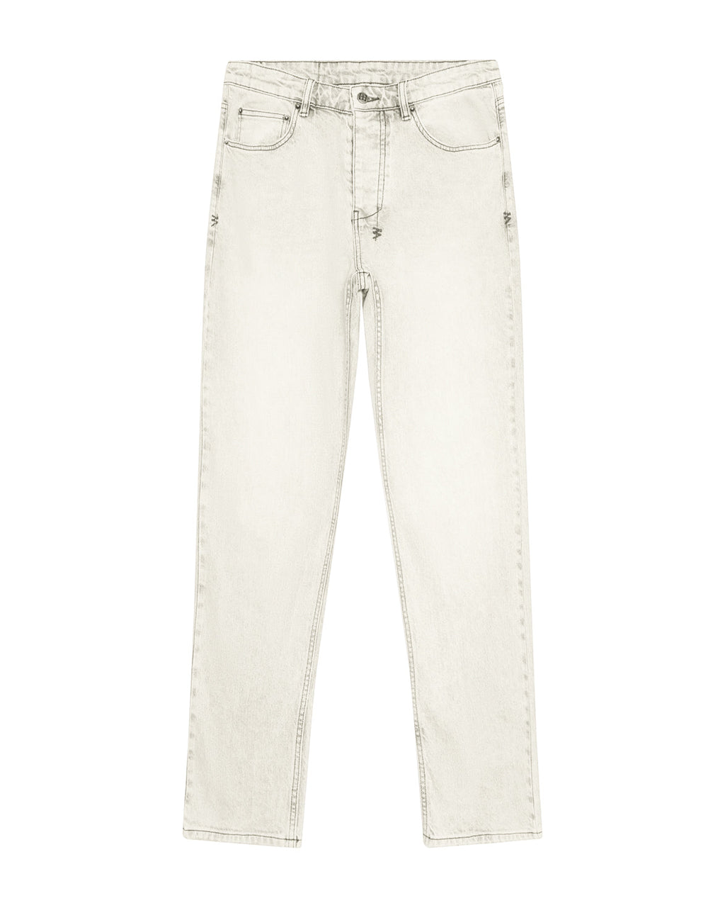 Mens Hazlow Pluto Straight Denim Jeans - Grey