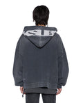 ACE EKCESS ZIP THRU HOODIE BLACK FADE