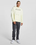 Mens Sott Biggie Hoodie Lemon Oversized Fleece - Yellow