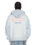 EFFECT EKCESS ZIP HOODIE ICE MIST