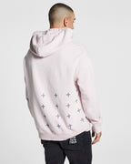 Mens High Lovers Biggie Hoodie Magn Oversized Fleece - Pink