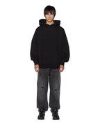 Mens Anti K Selvedge Replika Black Relaxed Denim Jeans - Black