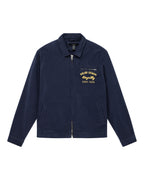 Mens Mechanik Chainstitch Jacket Ink Blue Regular Jackets - Navy