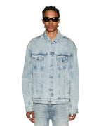 Mens Oh G Jacket Acid Trip Trash Oversized Jackets - Denim