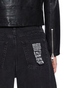 Womens Amplify Leather Jacket Black Regular Jackets - Black